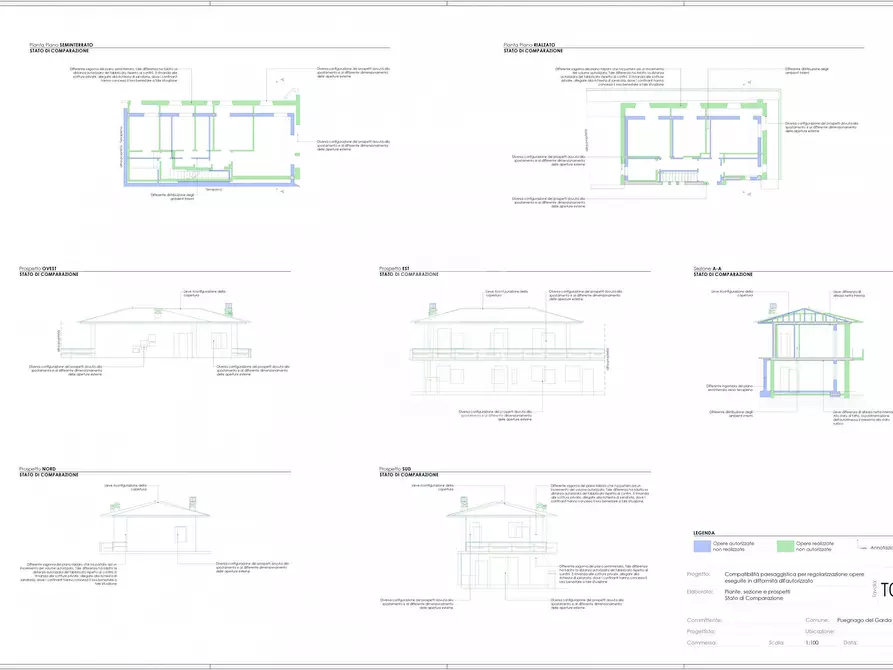 Immagine 47 di Villa in vendita  in Via valle 42 a Calvagese Della Riviera