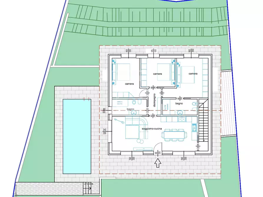 Immagine 29 di Villa in vendita  in Via Talina a Padenghe Sul Garda