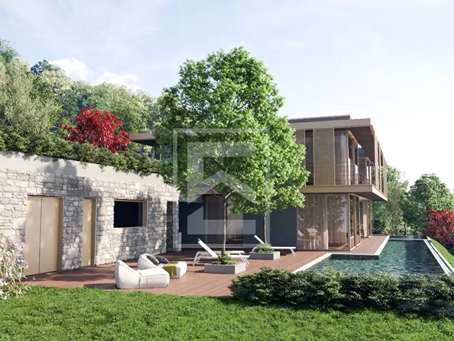 Immagine 2 di Villa in vendita  in Via Panoramica a Gardone Riviera