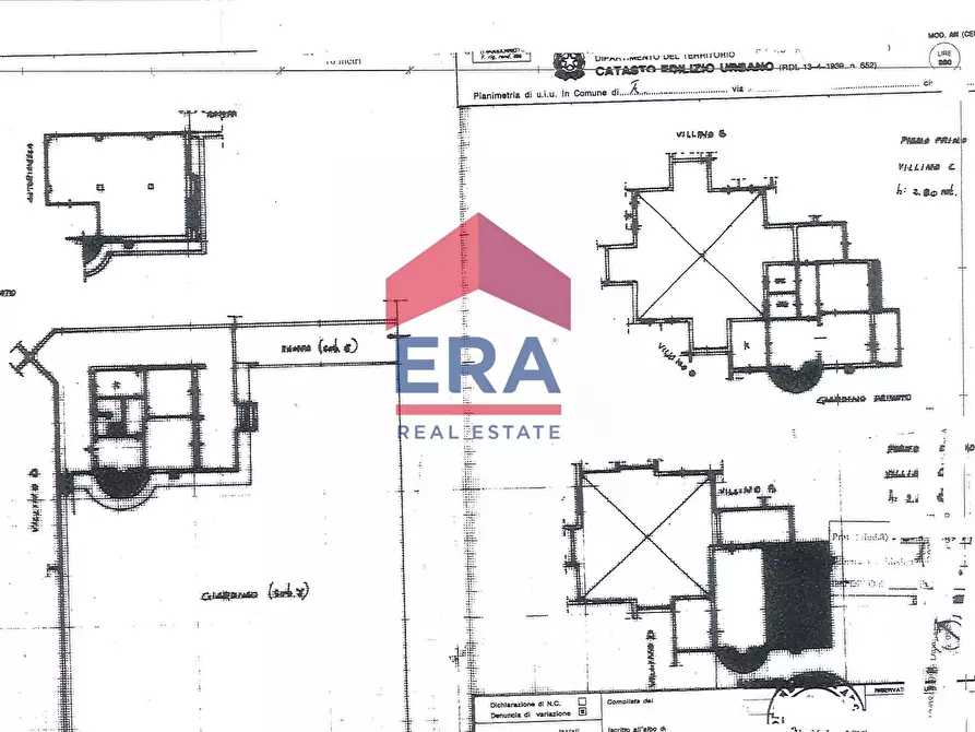 Immagine 19 di Villetta a schiera in vendita  in Via San Candido 94 a Roma