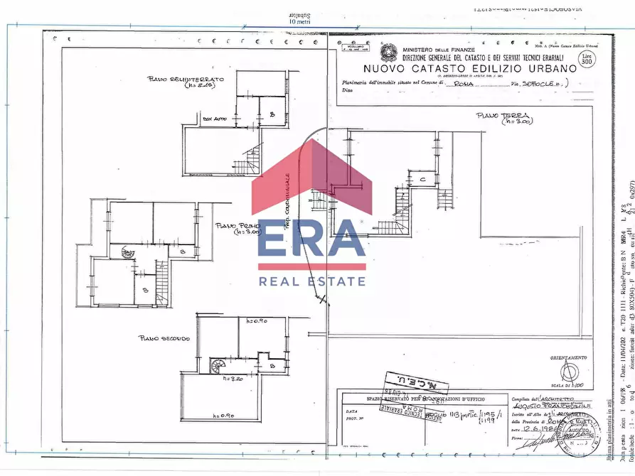 Immagine 32 di Villetta a schiera in vendita  in Via Sofocle 152 a Roma