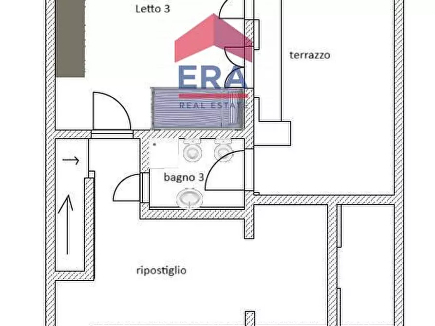 Immagine 30 di Attico in vendita  in Via Renato Caccioppoli 310 a Roma