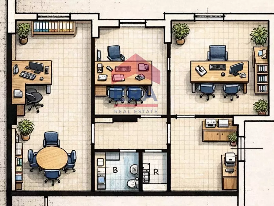 Immagine 1 di Ufficio in vendita  in Via della Tecnica a Pomezia