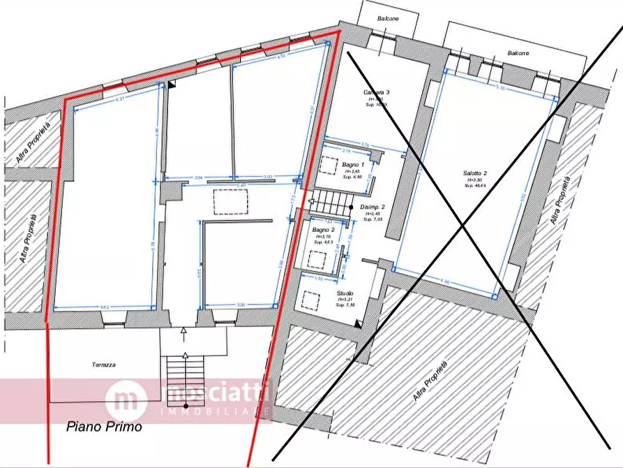 Immagine 4 di Rustico / casale in vendita  in Località Perito a Camerino