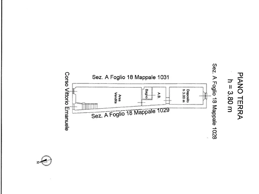 Immagine 1 di Locale commerciale in vendita  in Corso Vittorio Emanuele Ii a Cagliari