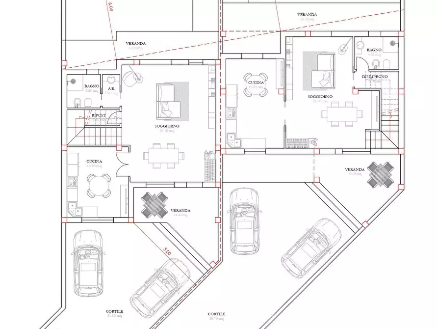 Immagine 6 di Villa in vendita  in Via Dante a Sinnai