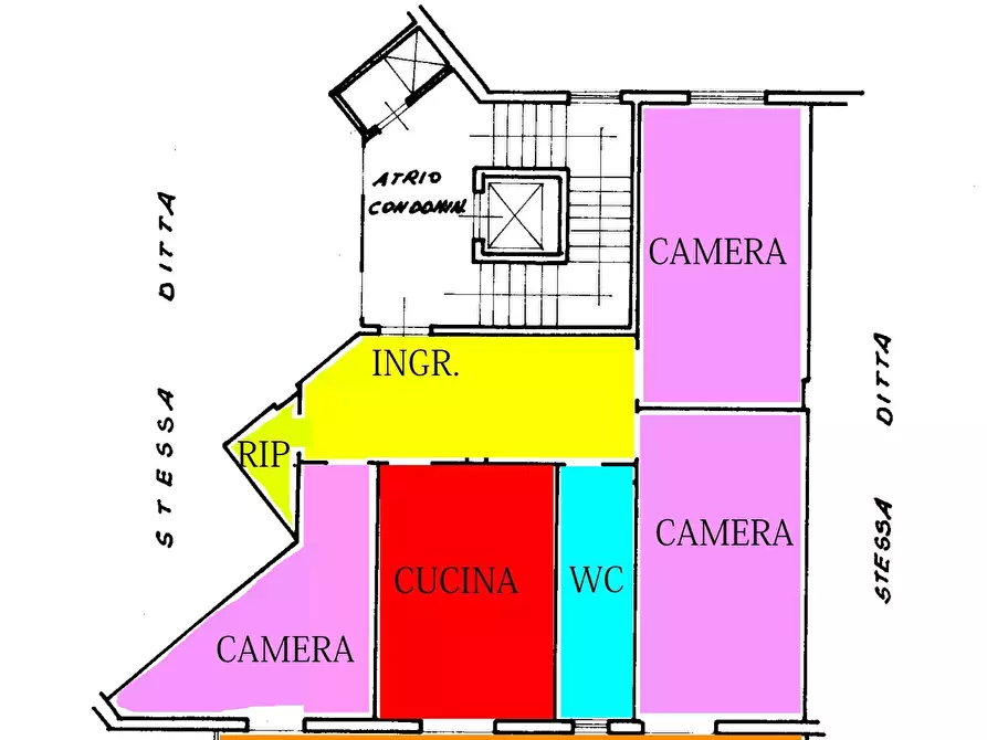 Immagine 29 di Appartamento in vendita  in Via Galileo Galilei a Casavatore