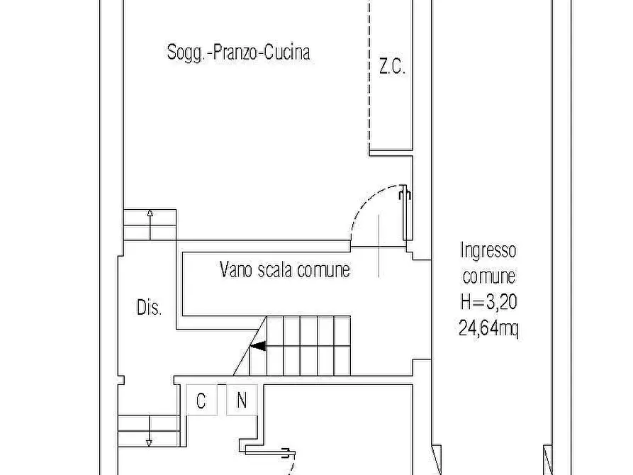 Immagine 17 di Appartamento in vendita  in Via Palestro 29 a Ferrara