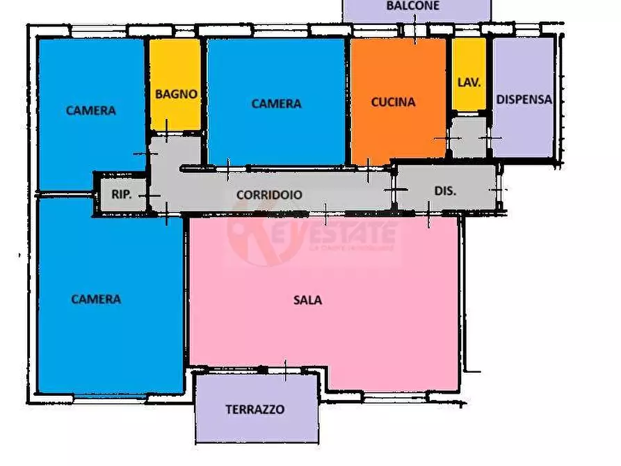 Immagine 40 di Appartamento in vendita  in Viale Dante 4 a Sassari