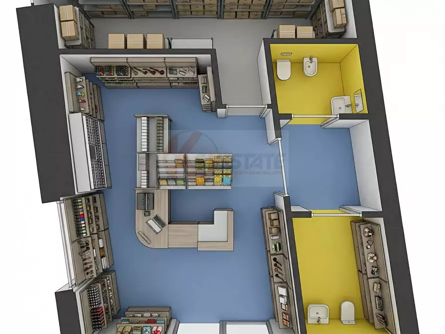 Immagine 17 di Locale commerciale in vendita  in via università 56 a Sassari