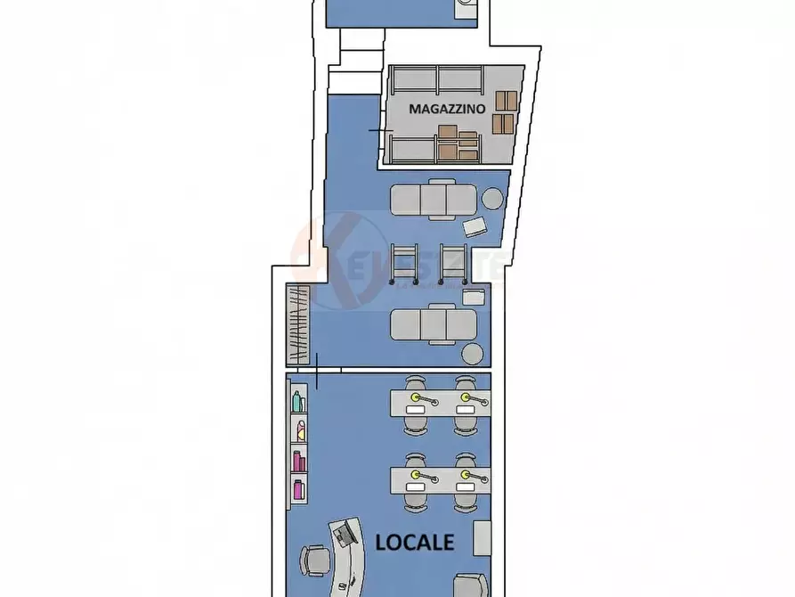 Immagine 9 di Locale commerciale in vendita  in Via sebastiano satta 12 a Sassari