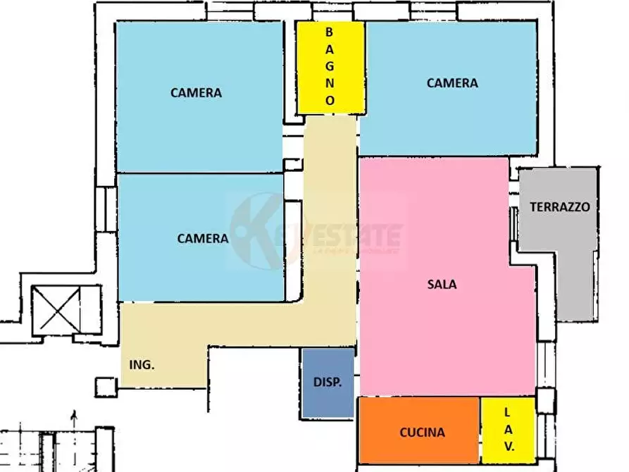 Immagine 27 di Appartamento in vendita  in Via Principessa Maria 4b a Sassari