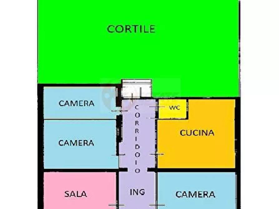 Immagine 17 di Villetta a schiera in vendita  in Via Mazzini 10 a Sorso