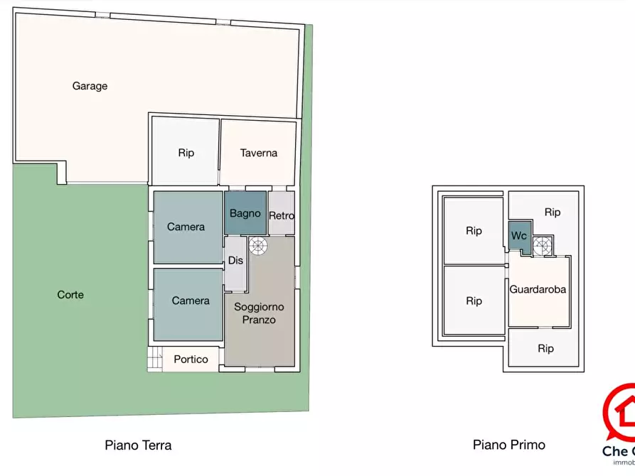 Immagine 7 di Appartamento in vendita  in via via cavour 00 a Cesena