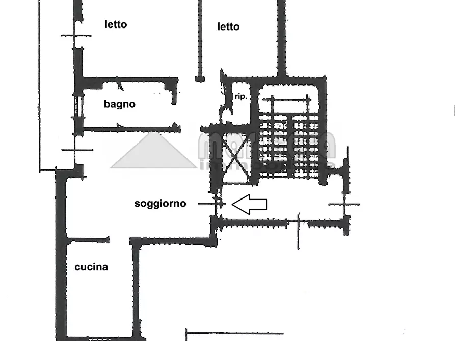 Immagine 6 di Appartamento in affitto  in Via Ferruccio Parri a Ferrara