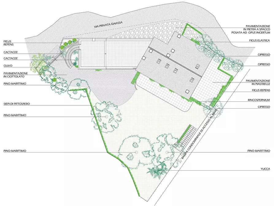 Immagine 37 di Villa in vendita  in Via Privata Gaiassa 9 a Recco