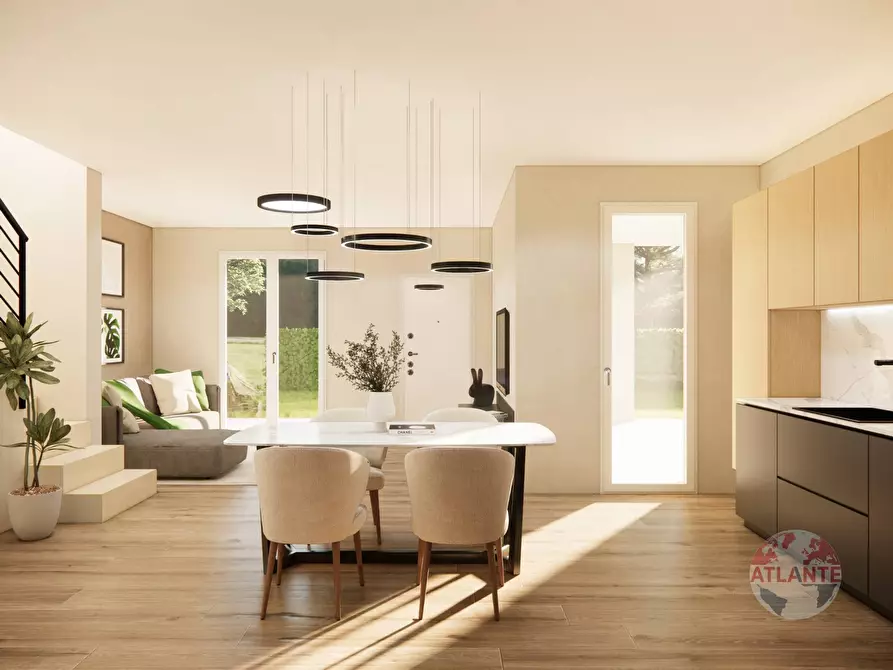 Immagine 146 di Villetta a schiera in vendita  in Via Roma 128 a Maclodio