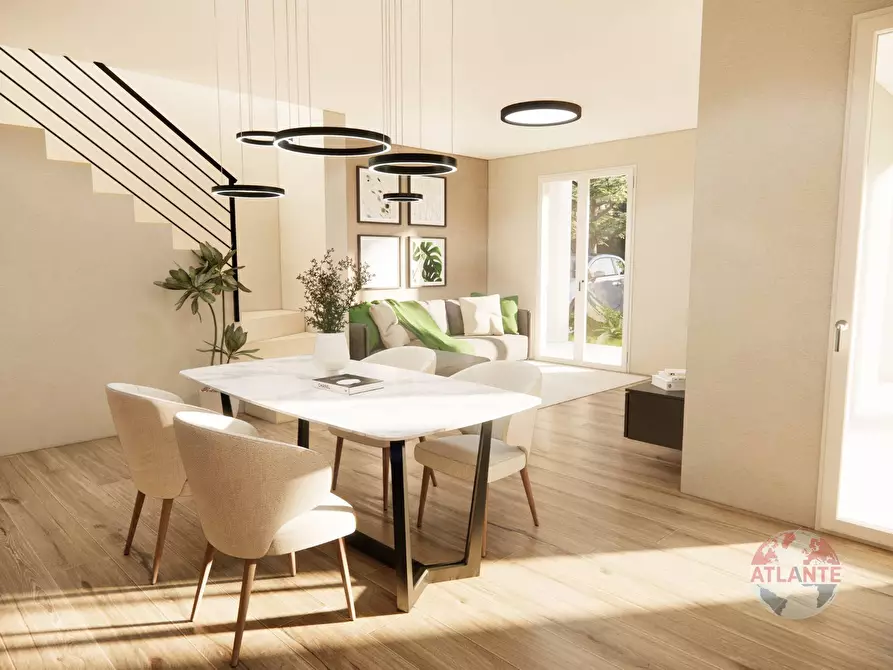 Immagine 143 di Villetta a schiera in vendita  in Via Roma 128 a Maclodio