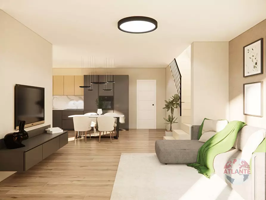 Immagine 24 di Villetta a schiera in vendita  in Via Roma 128 a Maclodio