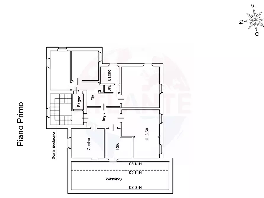 Immagine 84 di Villa in vendita  in Via Panoramica dei Ronchi 32 a Brescia