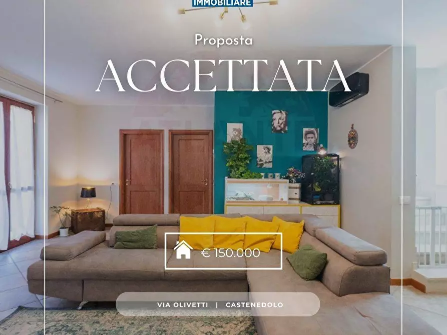 Immagine 1 di Villetta a schiera in vendita  in Via Teresio Olivetti 14 a Castenedolo