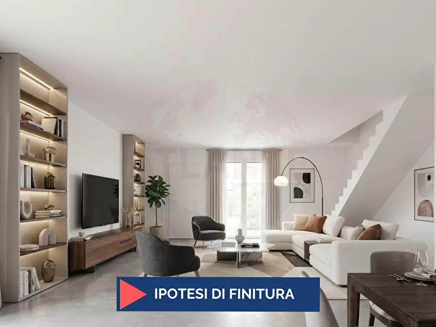 Immagine 4 di Villetta a schiera in vendita  in via Vittorio Emanuele II a Capriolo