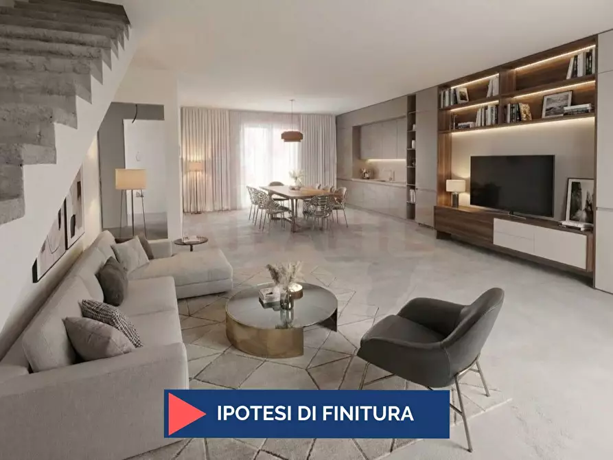 Immagine 7 di Villetta a schiera in vendita  in via Vittorio Emanuele II a Capriolo