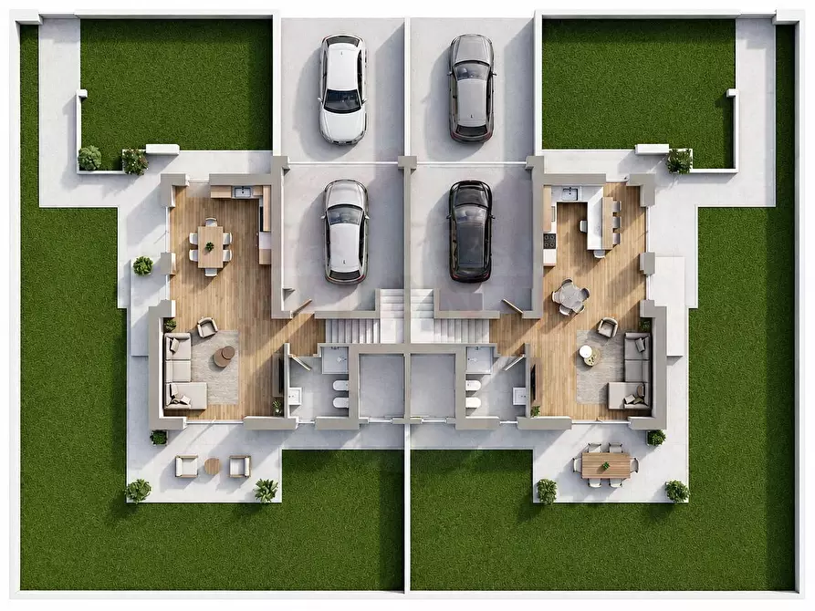 Immagine 25 di Casa semindipendente in vendita  in via Giacomo Leopardi 340 a Comezzano-Cizzago