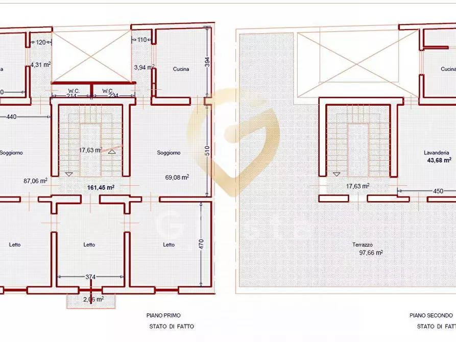 Immagine 4 di Casa semindipendente in vendita  in Via indipendenza 36 a Brindisi