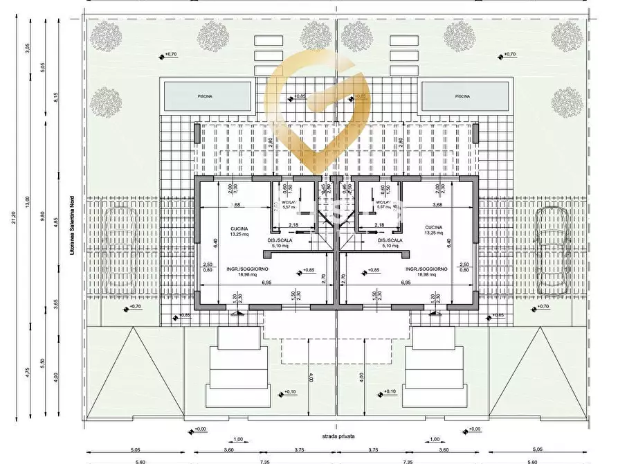 Immagine 4 di Appartamento in vendita  in Litoranea nord  casalabate snc a Squinzano
