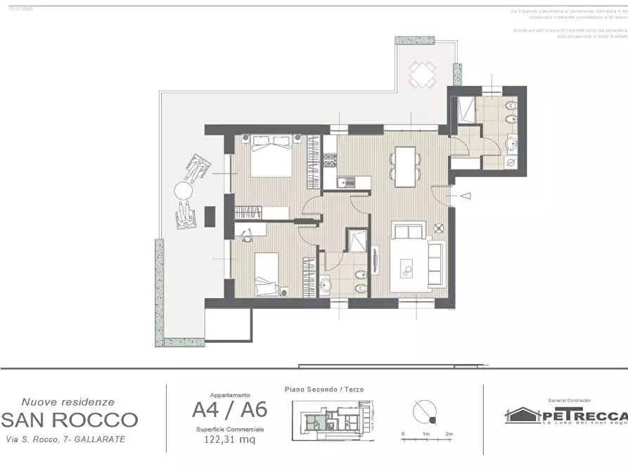 Immagine 5 di Appartamento in vendita  in Via San Rocco 7 a Gallarate