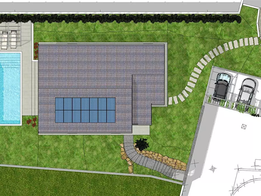 Immagine 6 di Terreno residenziale in vendita  in Via Castronno 10 a Castronno