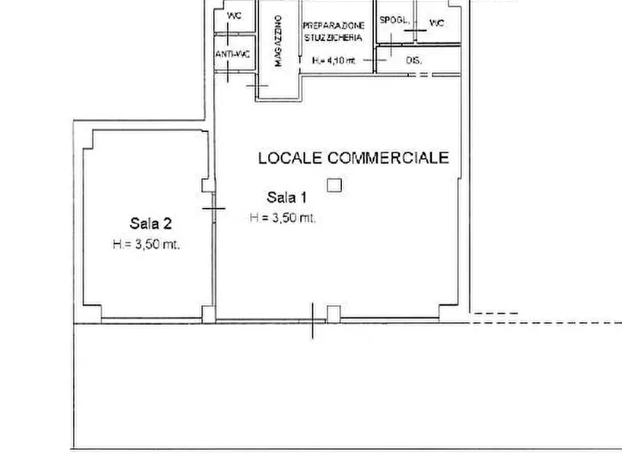 Immagine 22 di Palazzo in vendita  in Viale Crispi a Teramo