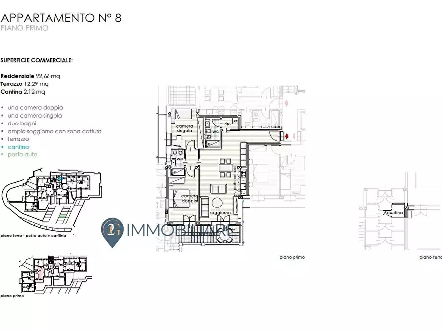 Immagine 20 di Appartamento in vendita  in via genova 615 a La Spezia
