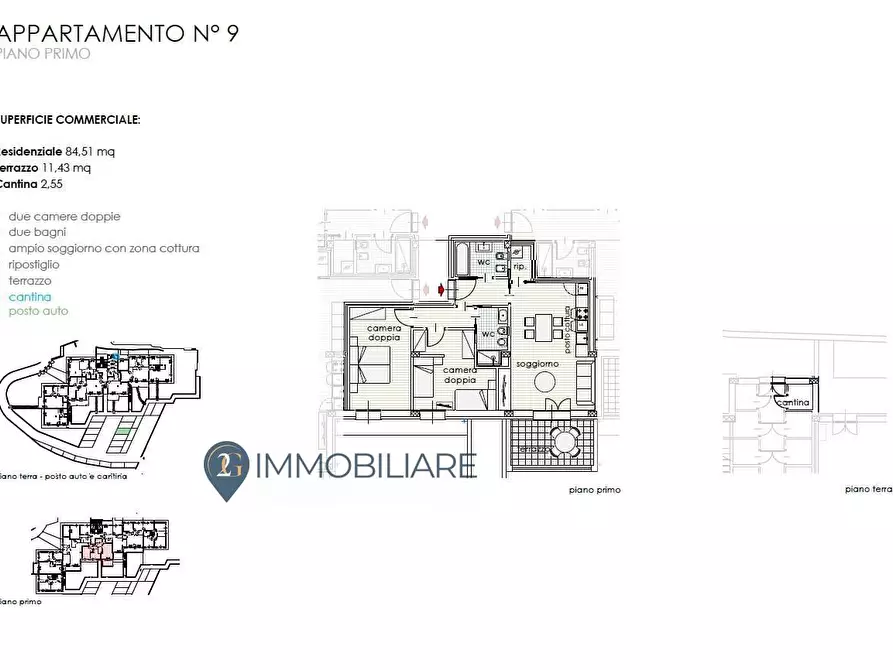 Immagine 19 di Appartamento in vendita  in via genova 615 a La Spezia