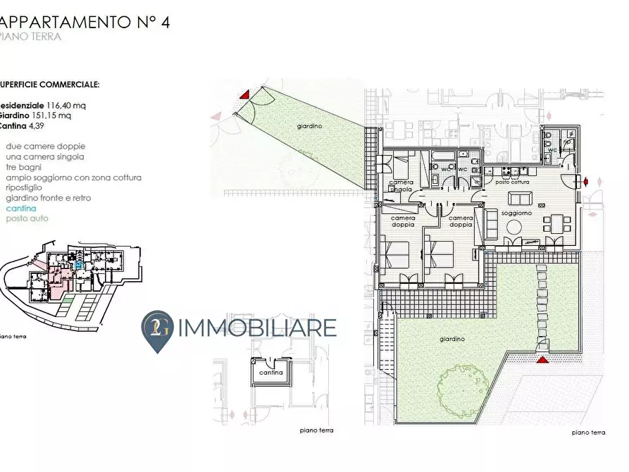 Immagine 31 di Appartamento in vendita  in via genova 615 a La Spezia