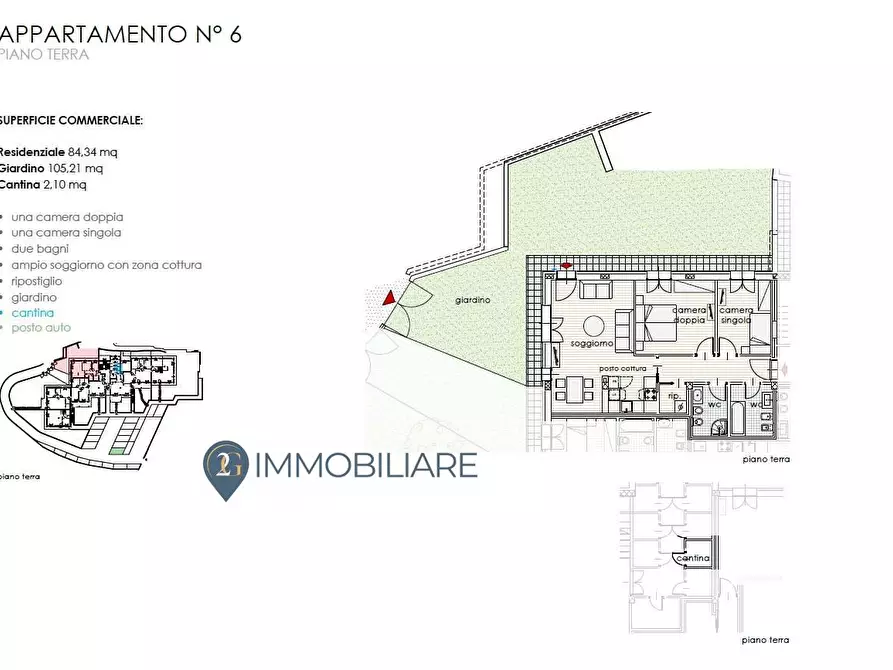 Immagine 17 di Appartamento in vendita  in via genova 615 a La Spezia