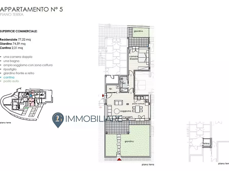 Immagine 15 di Appartamento in vendita  in via genova 615 a La Spezia