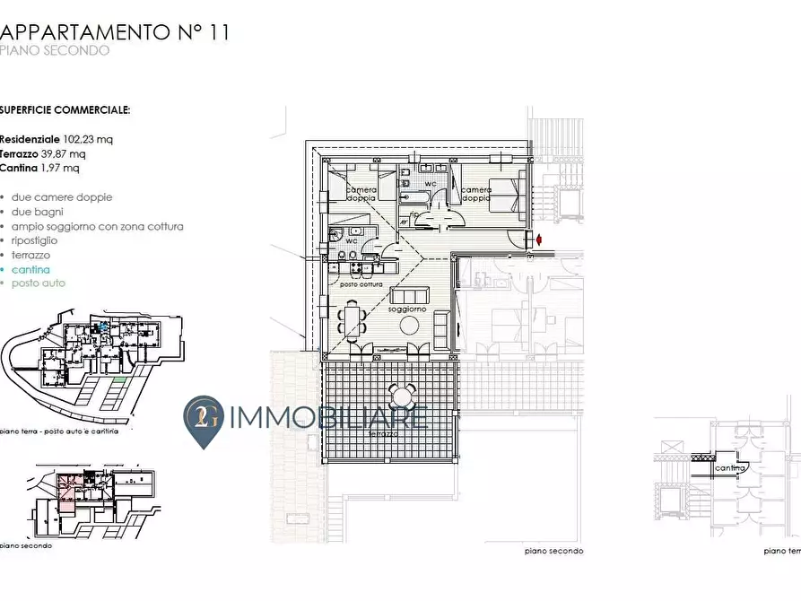 Immagine 20 di Appartamento in vendita  in via genova 615 a La Spezia