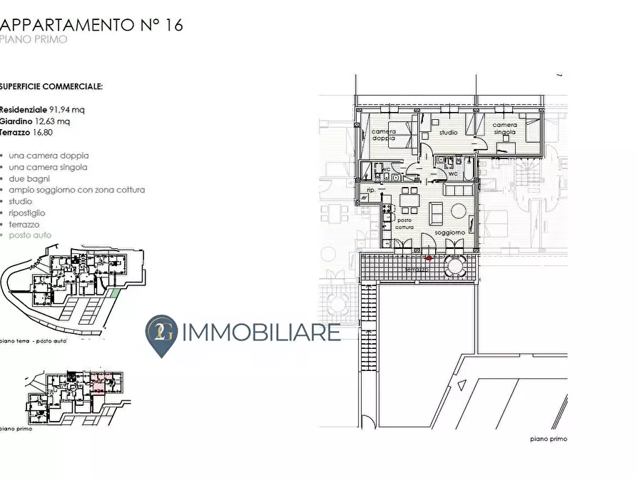 Immagine 25 di Appartamento in vendita  in via genova 615 a La Spezia