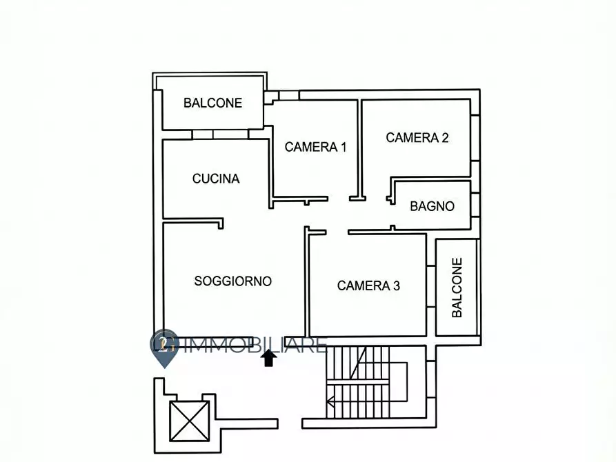 Immagine 23 di Appartamento in vendita  in via Filzi 134 a Viareggio