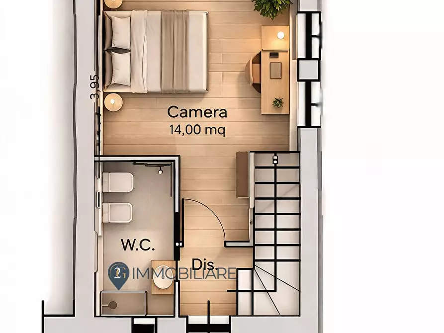 Immagine 6 di Casa semindipendente in vendita  in Via Poggio 10 a Ameglia