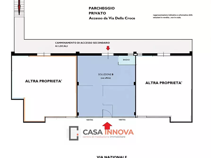 Immagine 10 di Ufficio in vendita  in Via Nazionale 21 Bis a Matera