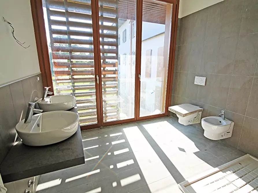 Immagine 15 di Villetta a schiera in vendita  in via Marzanica a Bergamo