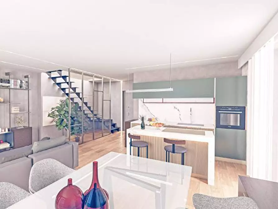 Immagine 10 di Attico in vendita  in via Corridoni 79 a Bergamo