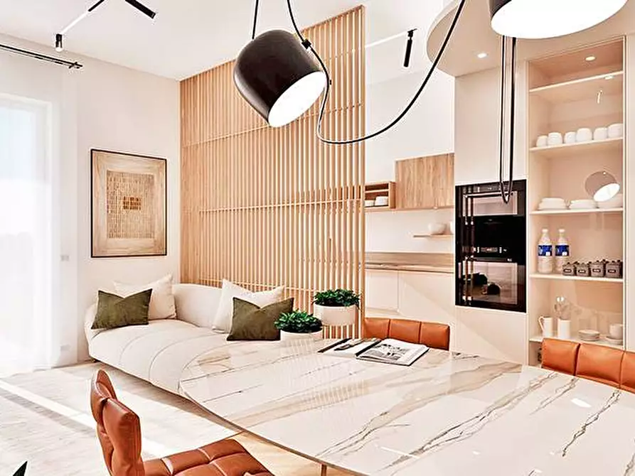 Immagine 2 di Attico in vendita  in via ghislandi a Bergamo