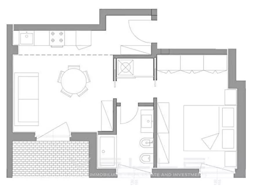 Immagine 5 di Appartamento in vendita  in Via Bonomini a Bergamo