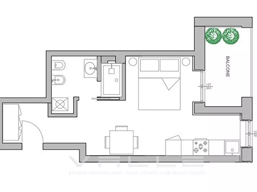 Immagine 6 di Appartamento in vendita  in via pitentino a Bergamo