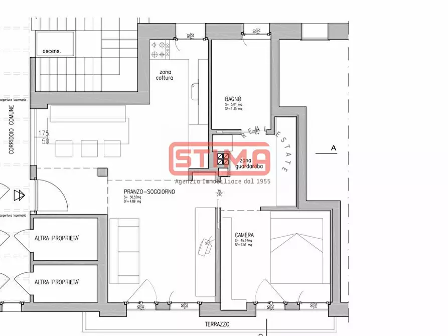 Immagine 37 di Appartamento in vendita  a Treviso