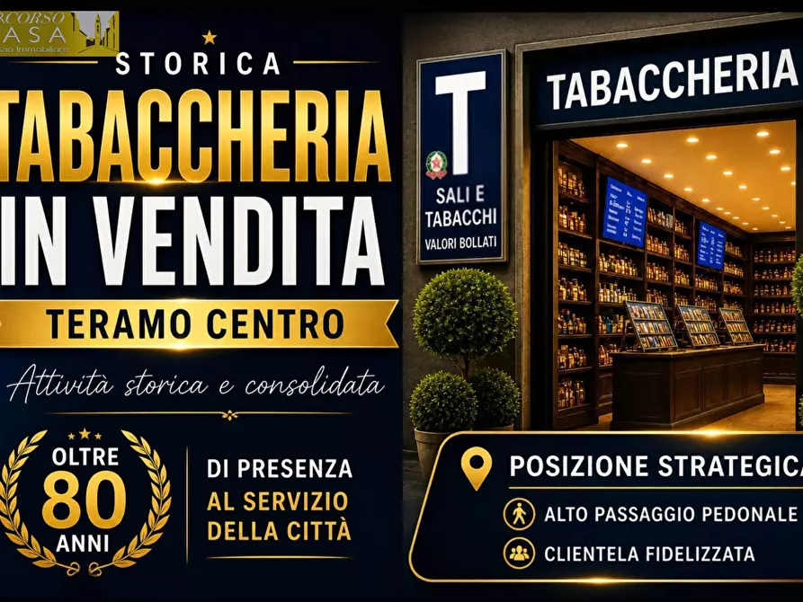 Immagine 1 di Attività commerciale in vendita  in Centro storico a Teramo
